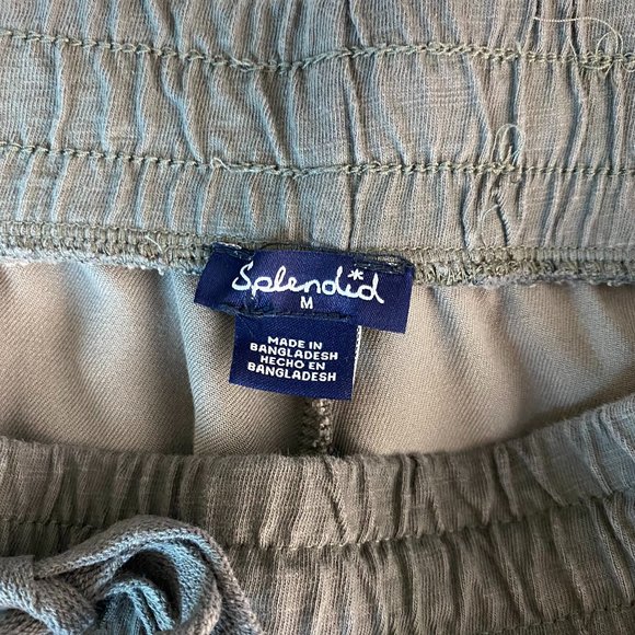 Splendid Womens Gray Camouflage Tapered Leg Elastic Waist Joggers Pants … - Picture 8 of 8